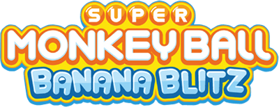 Super Monkey Ball: Banana Blitz title screen for Wii